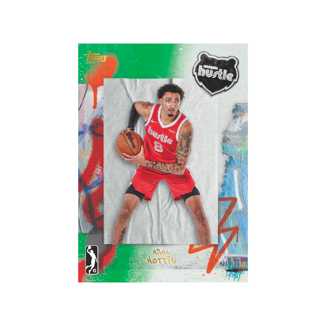 Topps G League Basketball 2024/25 Hobby Box - 24 Packs with Autograph & Memorabilia Cards - Pre Order Now for Collectors & Fans - Perfect for Trading, Displaying, and Investing in Rare Basketball Cards