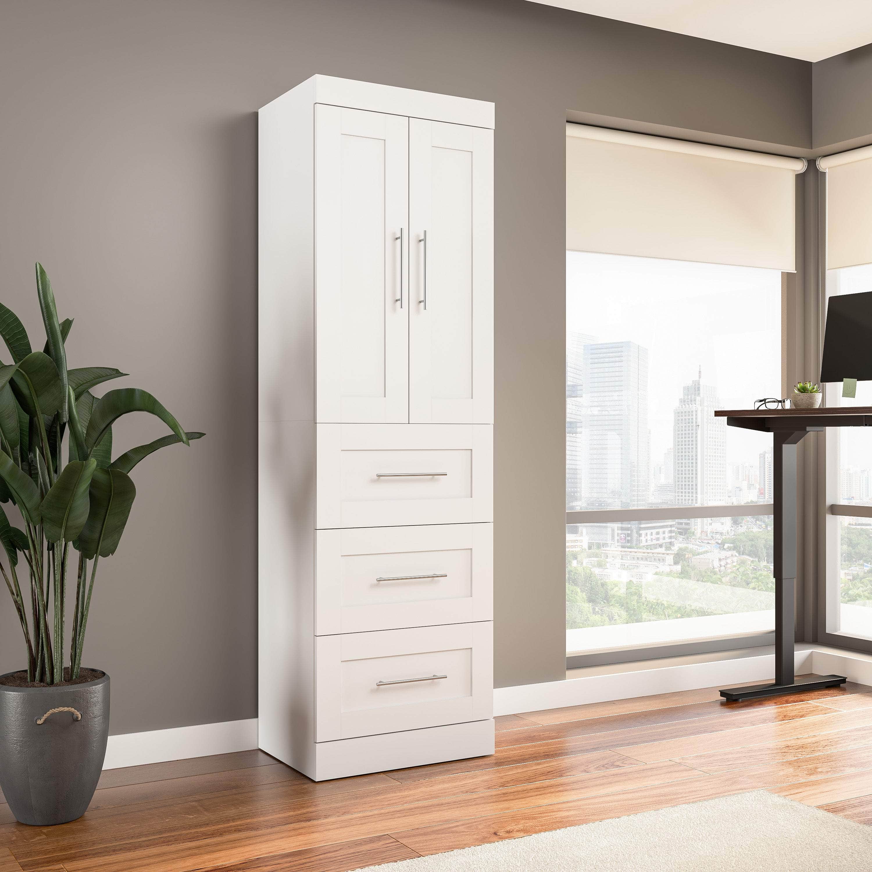 25W Wardrobe with Drawers - 7 Color Options for Bedroom, Closet & Home Organization Storage