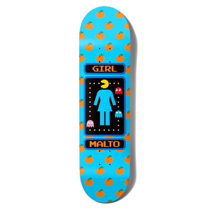 Girl Malto Pac Man Skateboard Deck 8.25