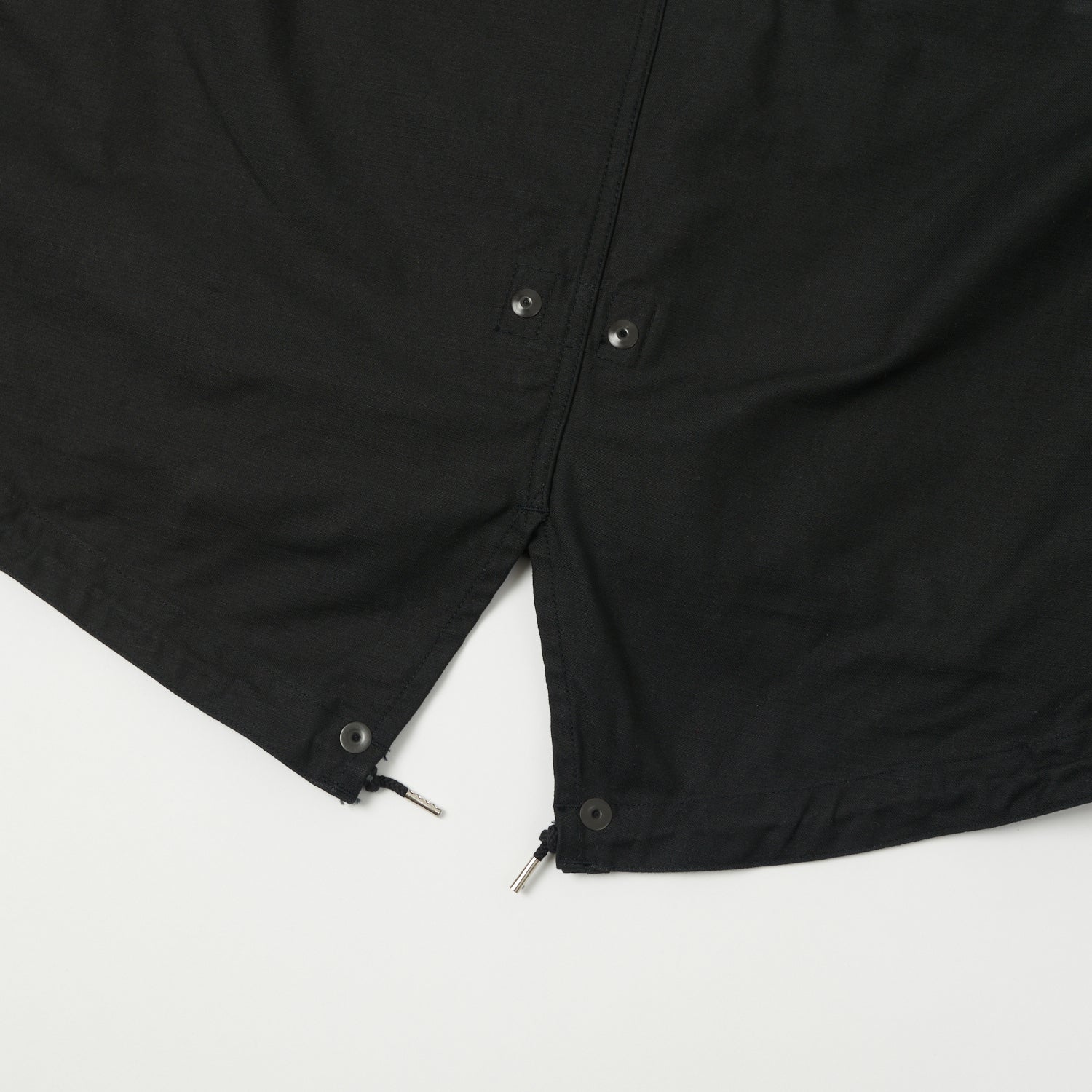 Buzz Rickson's X William Gibson M-51 Parka Jacket - Black | Vintage Military Style Outerwear for Men | Perfect for Urban Streetwear & Cold Weather Fashion