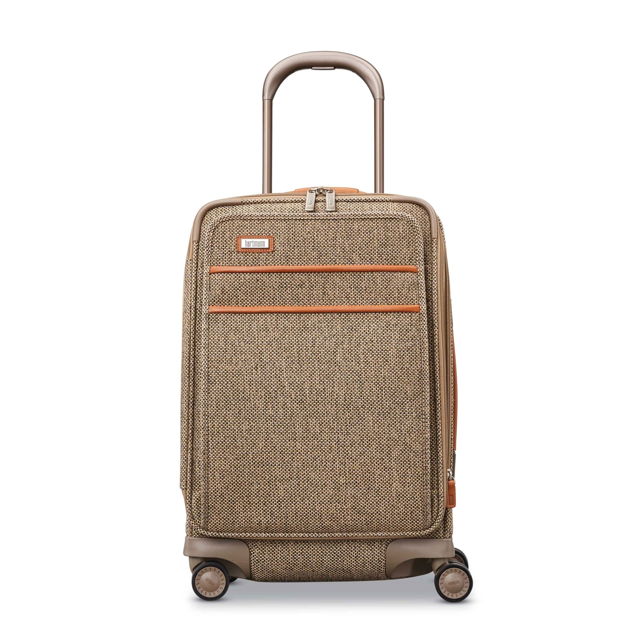 Hartmann Tweed Legend Global Carry-On Expandable Spinner Luggage - Lightweight Durable Suitcase for Business Travel & Weekend Getaways