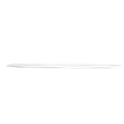 Steelite Delfin 27 x 12 Inch White Sandwich Platter - 6 Pack for Catering, Parties & Buffet Serving