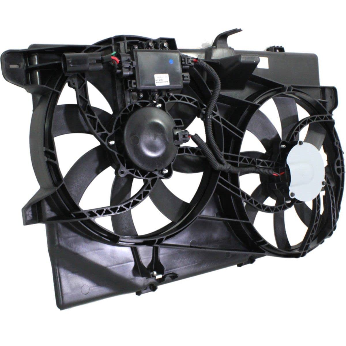 High Performance Radiator Cooling Fan with Control Module for 2007-2013 Ford Edge & Lincoln MKX - Perfect for Engine Overheating Prevention & Summer Driving