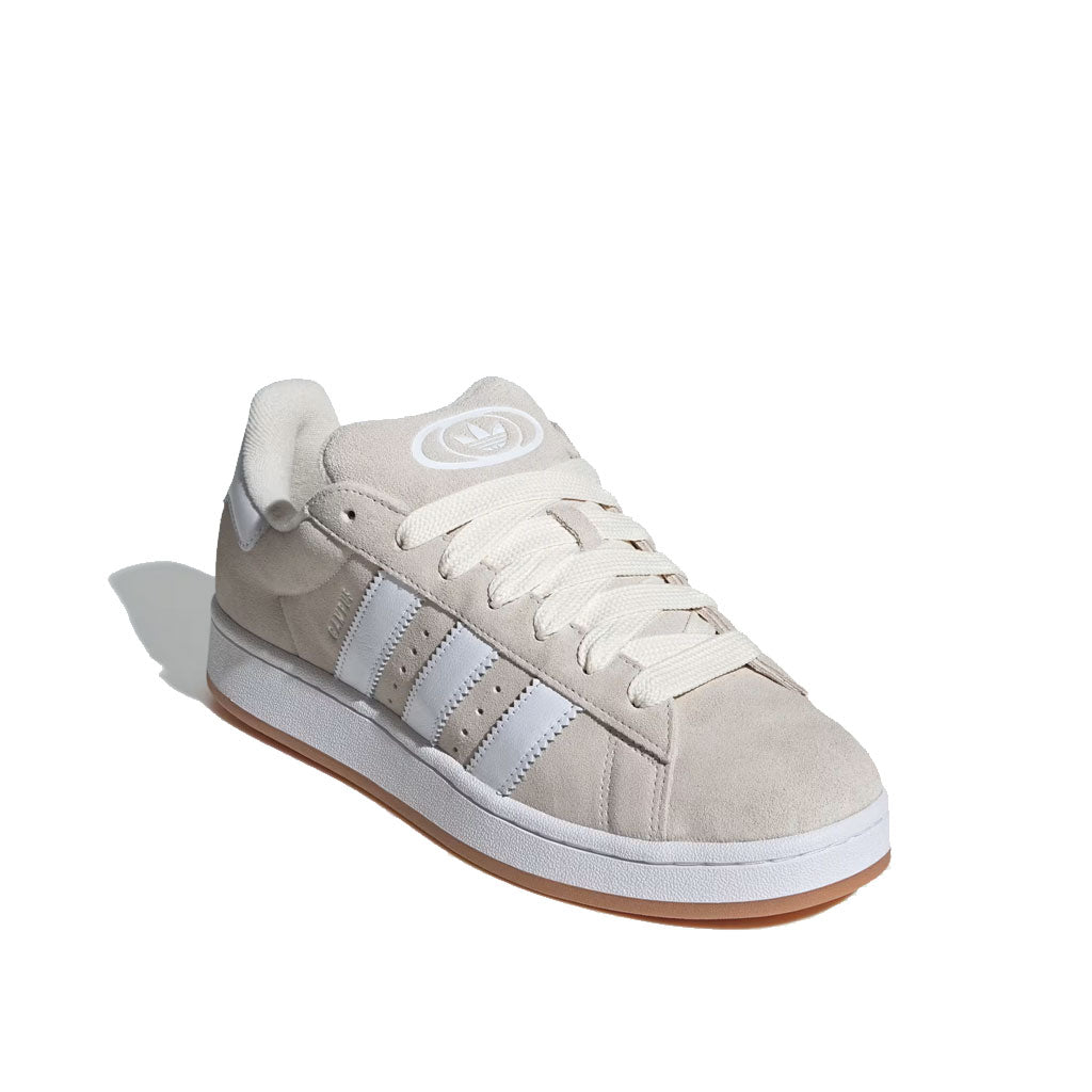 Adidas Campus 00S Sneakers - Wonder White/Cloud White/Gum Sole - Women's & Men's Casual Shoes for Streetwear & Everyday Wear