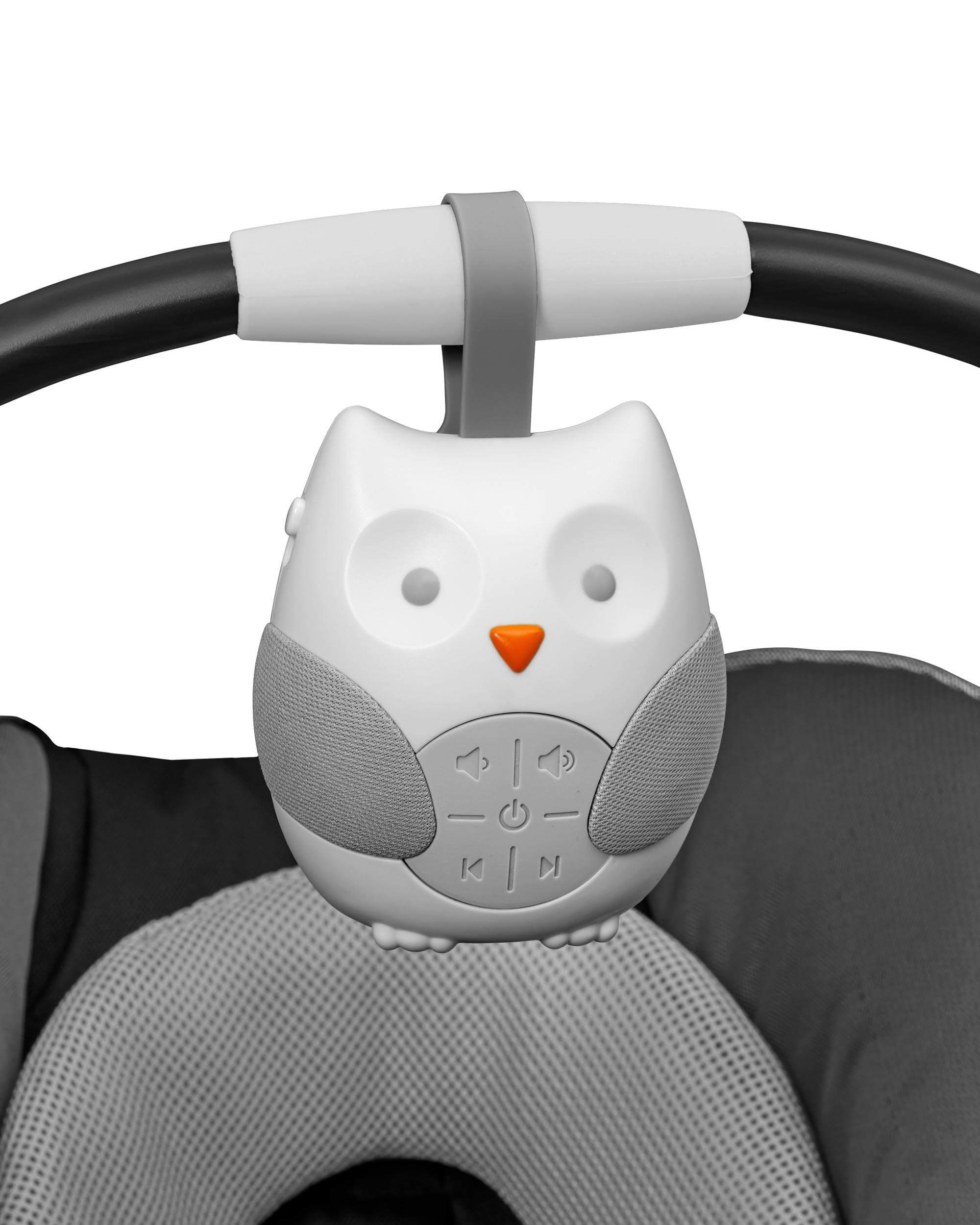 Skip Hop Stroll & Go Portable Baby Soother Sound Machine - White Noise & Lullabies for Sleep, Travel & Nursery - Perfect for Strollers, Car Rides & Bedtime