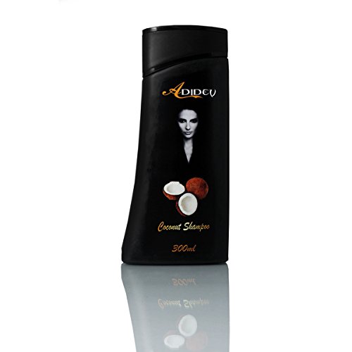 Adidev Herbals Nourishing Coconut Milk Shampoo 300ml - Hydrating & Repairing Hair Care for Dry, Damaged Hair - Perfect for Daily Use at Home & Salon