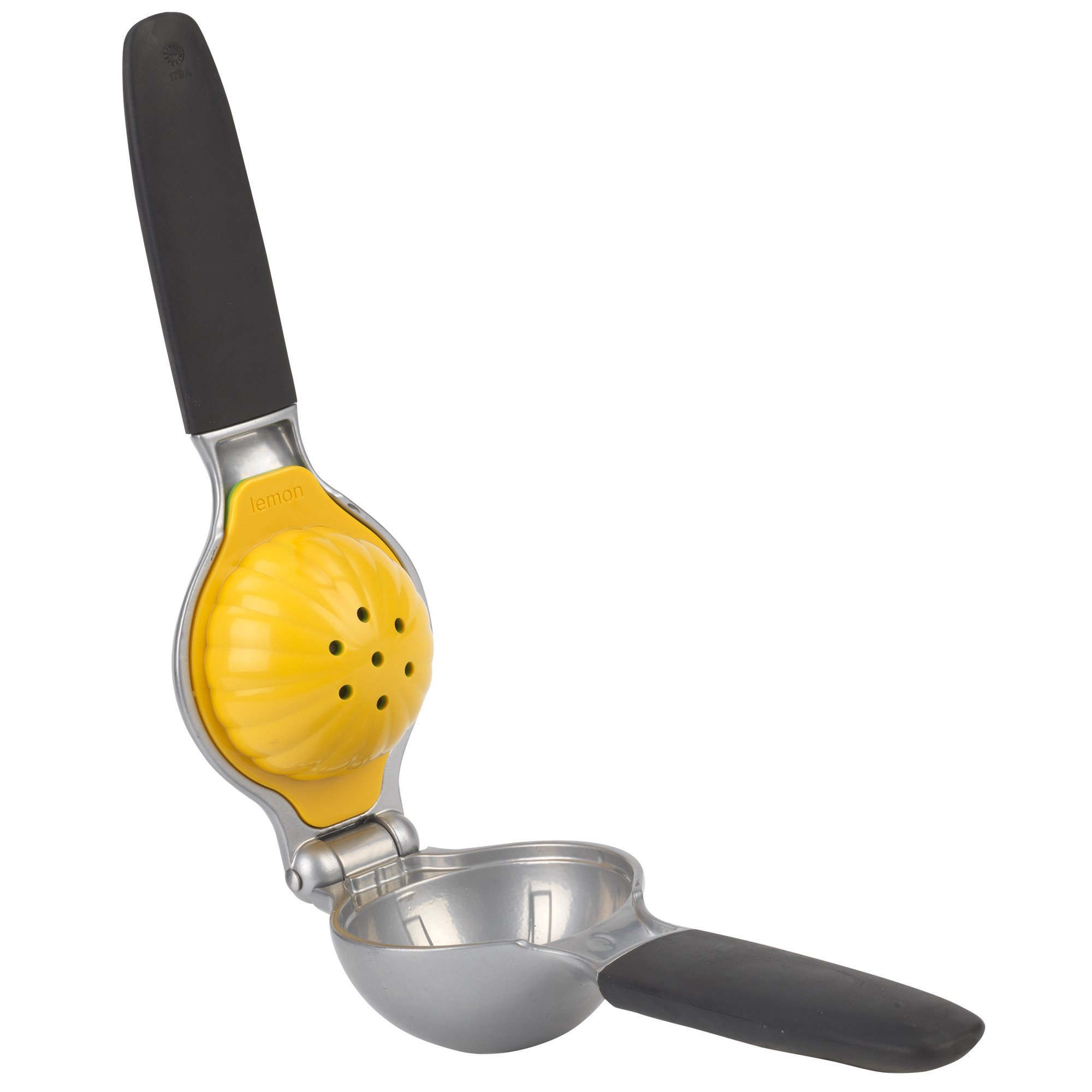 Premium Lemon and Lime Hand Juicer with Perfect Fit Inserts - Easy Squeezing for Fresh Citrus Juice at Home, Bars, and Restaurants