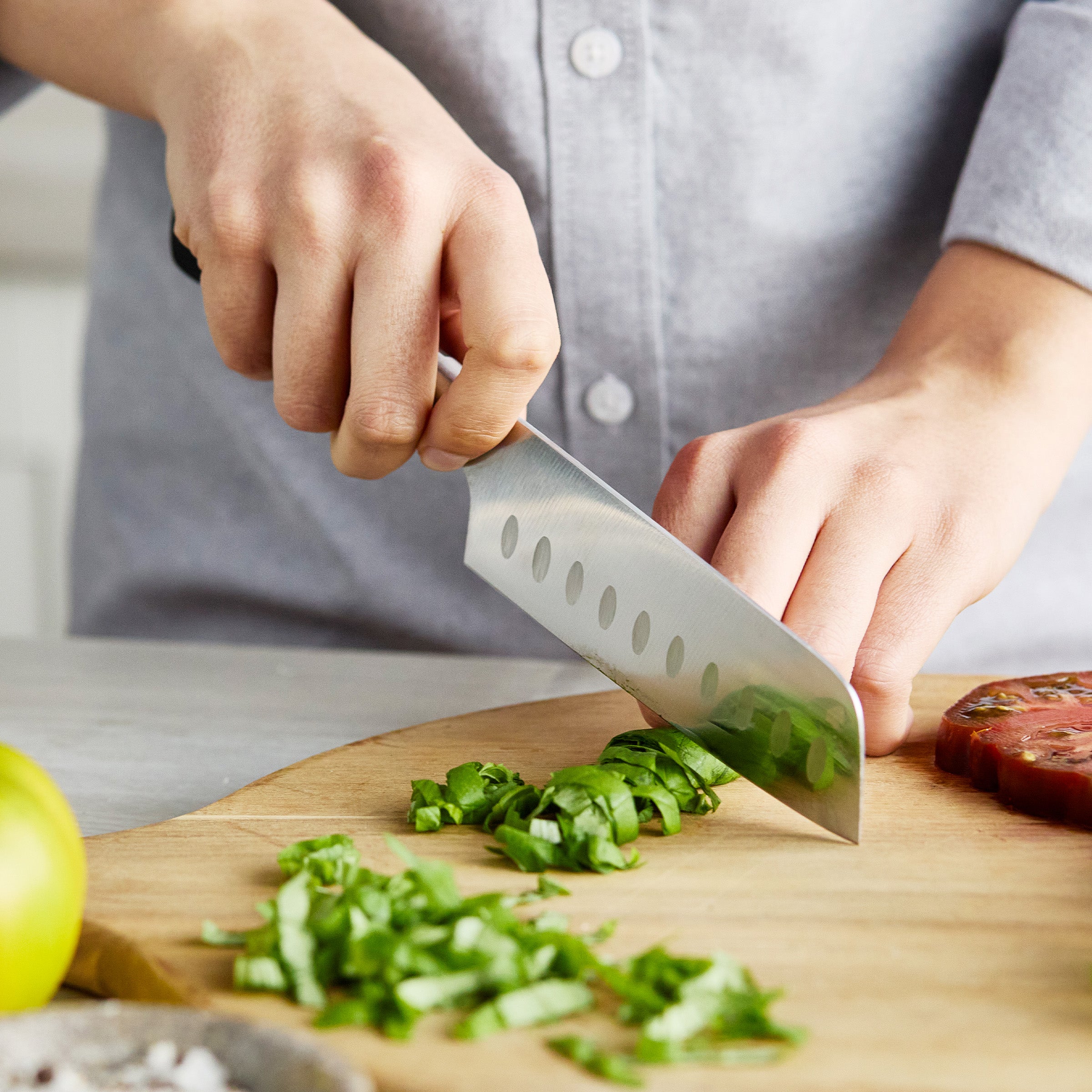 Premium 13-Piece Knife Block Set - High-Quality Kitchen Knives with Wooden Stand for Professional Chefs & Home Cooking | Perfect for Slicing, Dicing, and Food Prep