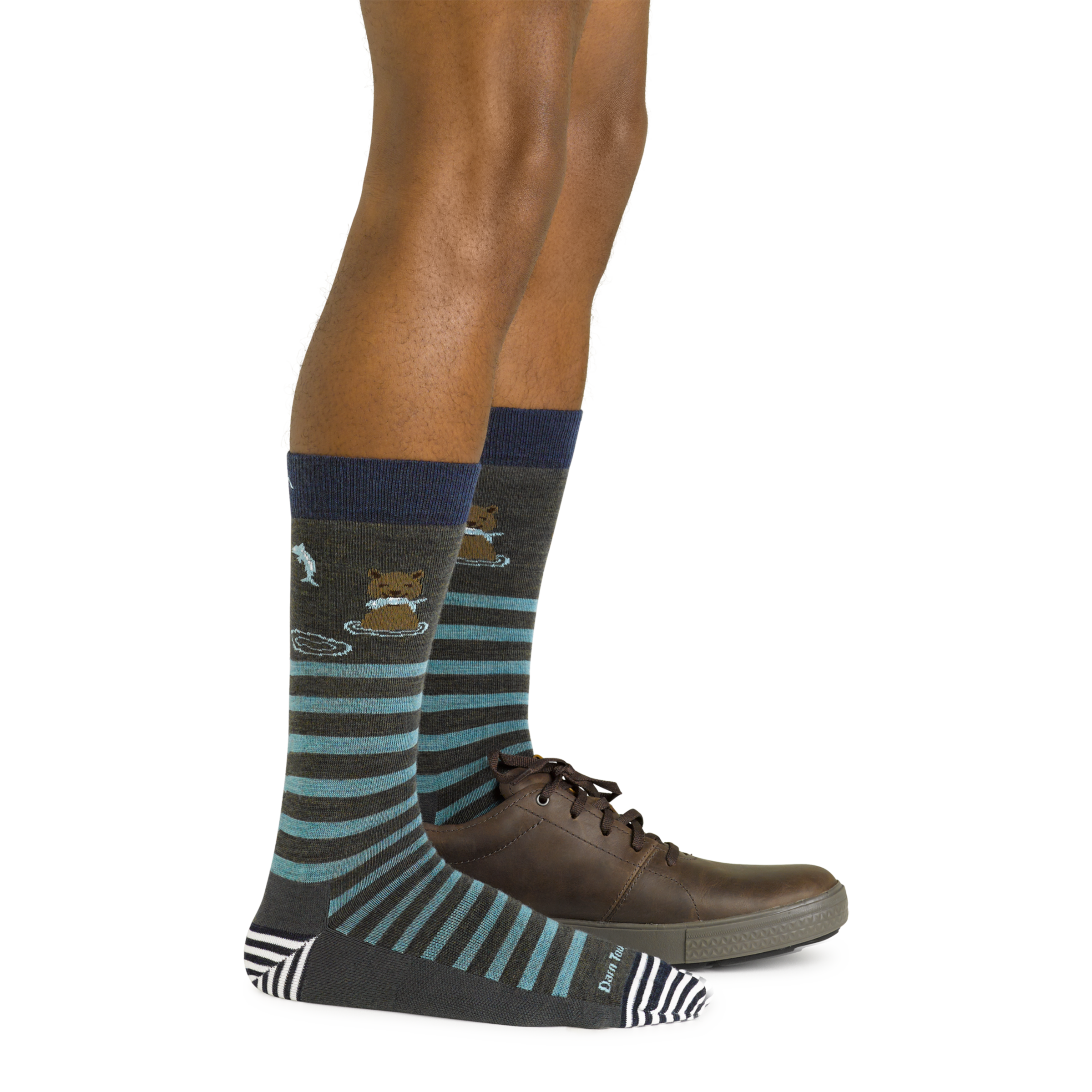 Men's Animal Haus Crew Lightweight Lifestyle Socks - Comfortable Casual Wear for Everyday Use, Gym, and Outdoor Activities