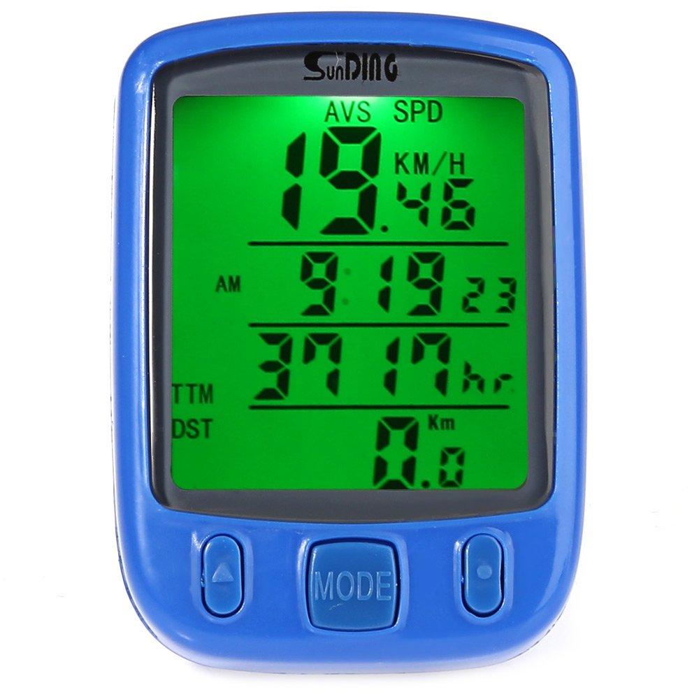VKYSINKO Wired Bike Computer - Waterproof Cycling Speedometer & Odometer with Backlit Display for Road/Mountain Bikes - Track Speed, Distance & Ride Time - Perfect for Commuting, Training & Outdoor Adventures
