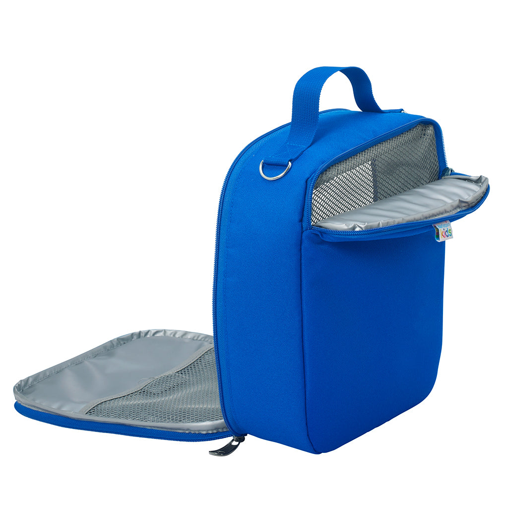 Pingelly Primary School Large Insulated Lunch Bag - Royal Blue - Perfect for School, Work, and Picnics