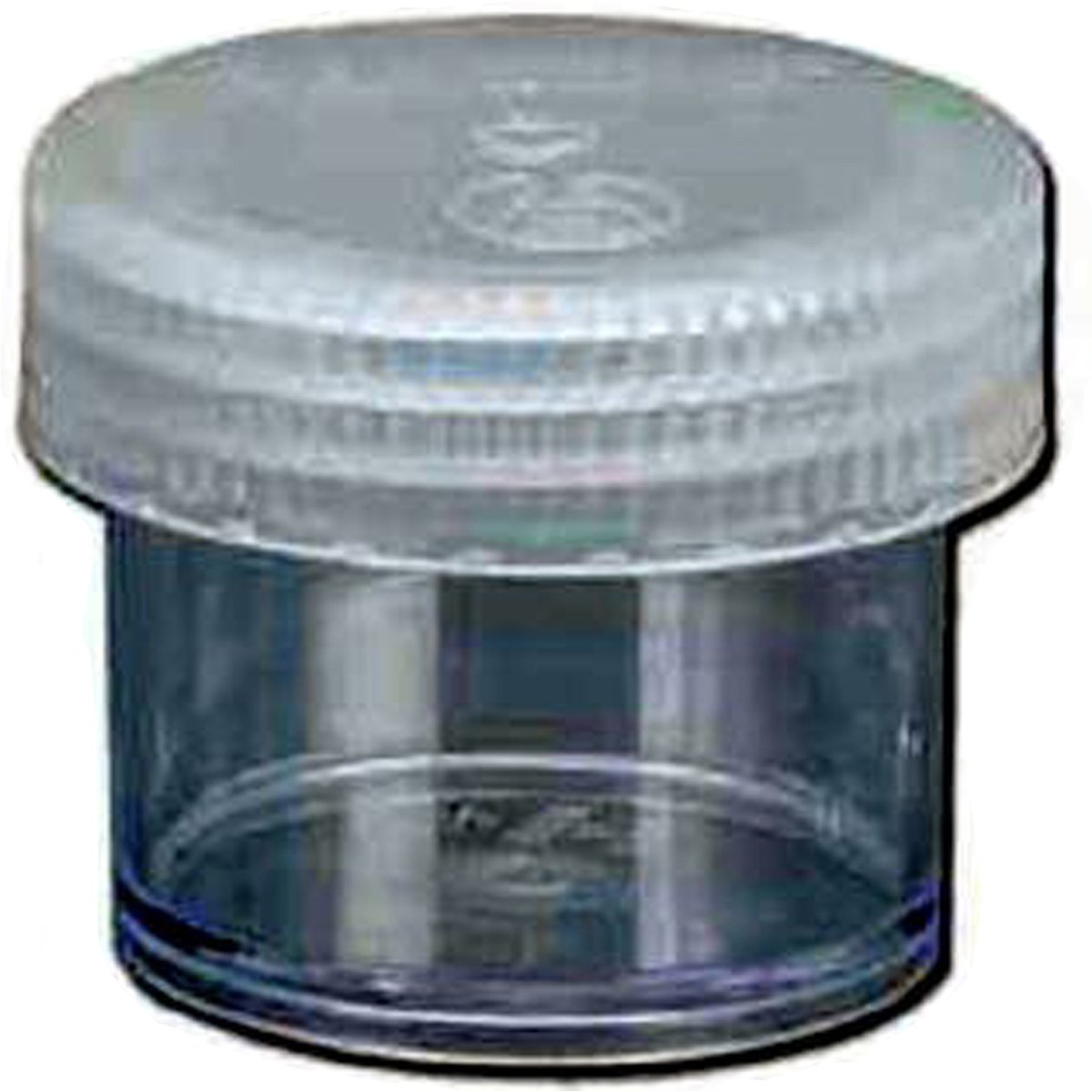 2 Oz Clear Plastic Poly Jar with Airtight Lid - Perfect for DIY Crafts, Spices, and Small Storage | BPA-Free & Durable
