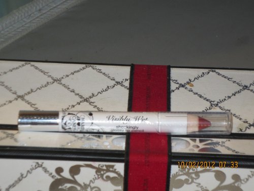 HARD CANDY Visibly Wet Shockingly Glossy Lip Pencil - #247 Diva | Long-Lasting Hydrating Lip Liner for Bold & Shiny Lips | Perfect for Parties, Date Nights & Special Occasions