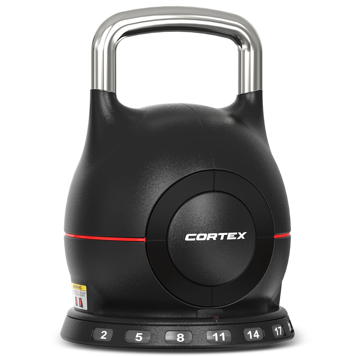 CORTEX 7-in-1 Adjustable Kettlebell 20kg - Quick RevoLock System for Home Gym, Strength Training & CrossFit Workouts