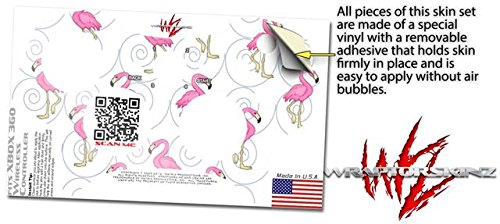 Flamingos Xbox 360 Controller Skin - WraptorSkinz Vinyl Decal for Gaming