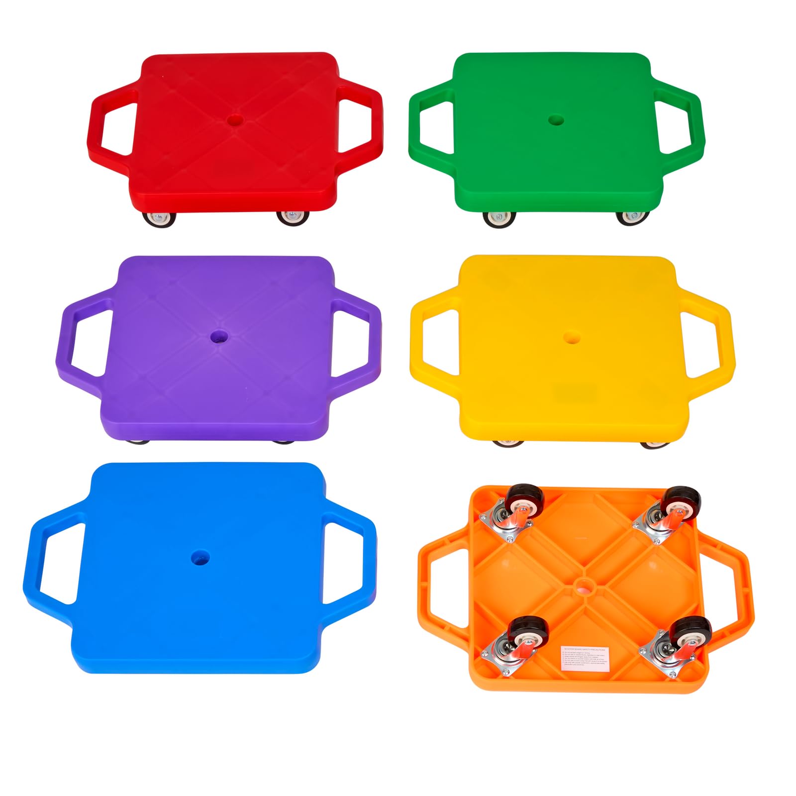 Rainbow Rollers - Set of 6 Colorful Hair Curlers for Kids & Adults - Perfect for Styling, Parties & Costumes
