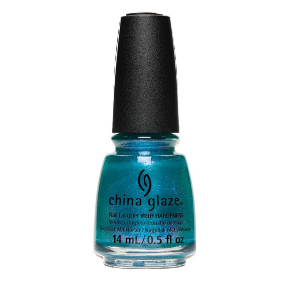 China Glaze Secret Rendez Blue Nail Polish - 0.5 oz / 14.7ml (#85186) - Long Lasting, High Shine Formula for Professional Salon & At-Home Manicures