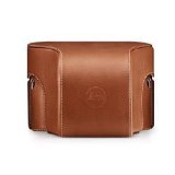Leica Ever Ready Camera Case for Leica M & MP Models - Genuine Leather Short Front Section in Cognac Brown | Perfect for Travel, Street Photography & Camera Protection