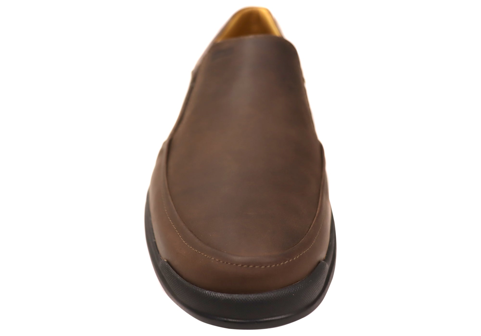 Opananken Nelson Men's Comfortable Brazilian Leather Slip-On Loafers - Casual & Dress Shoes for Work, Travel & Everyday Wear