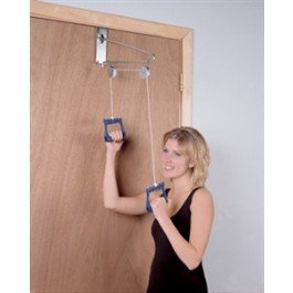 1001P Arm Muscle Exercise Pulley Traction Set - Home Gym Equipment for Strength Training & Physical Therapy - Perfect for Shoulder Rehab, Back Pain Relief & Full Body Workouts
