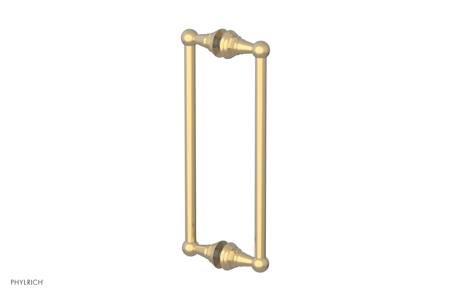 Hex Traditional 12 Double Sided Shower Pull 500 93 12 - Heavy Duty Shower Curtain Hooks for Bathroom, Spa & Hotel Use