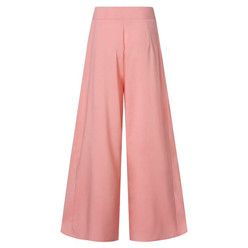 Elegant High Waist Pants for Women - Comfortable Stretchy Trousers for Office, Travel & Casual Wear