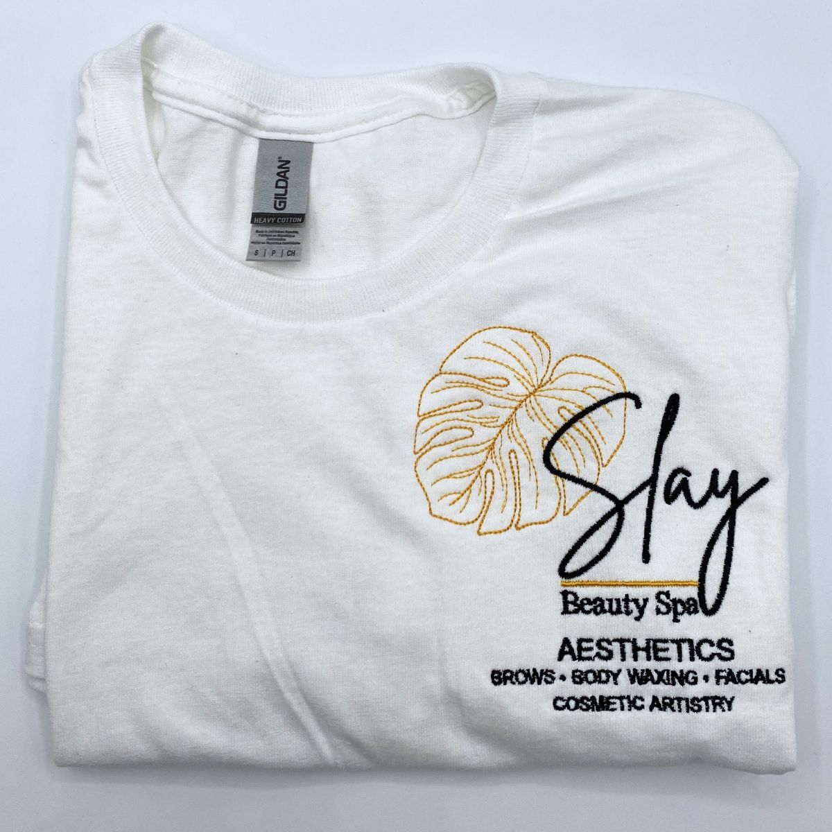 Custom Embroidered Comfort Color® T-Shirts with Text Logo - Soft Cotton Tees for Casual Wear & Personalized Gifts