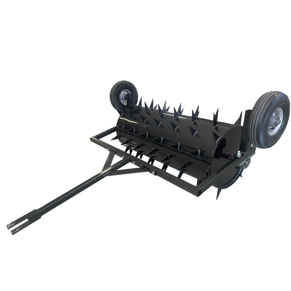 Forestwest 36-Inch Tow Behind Lawn Aerator BM11132 - Heavy Duty Spike Aerator for Soil Aeration & Lawn Care | Perfect for Golf Courses, Sports Fields & Home Lawns