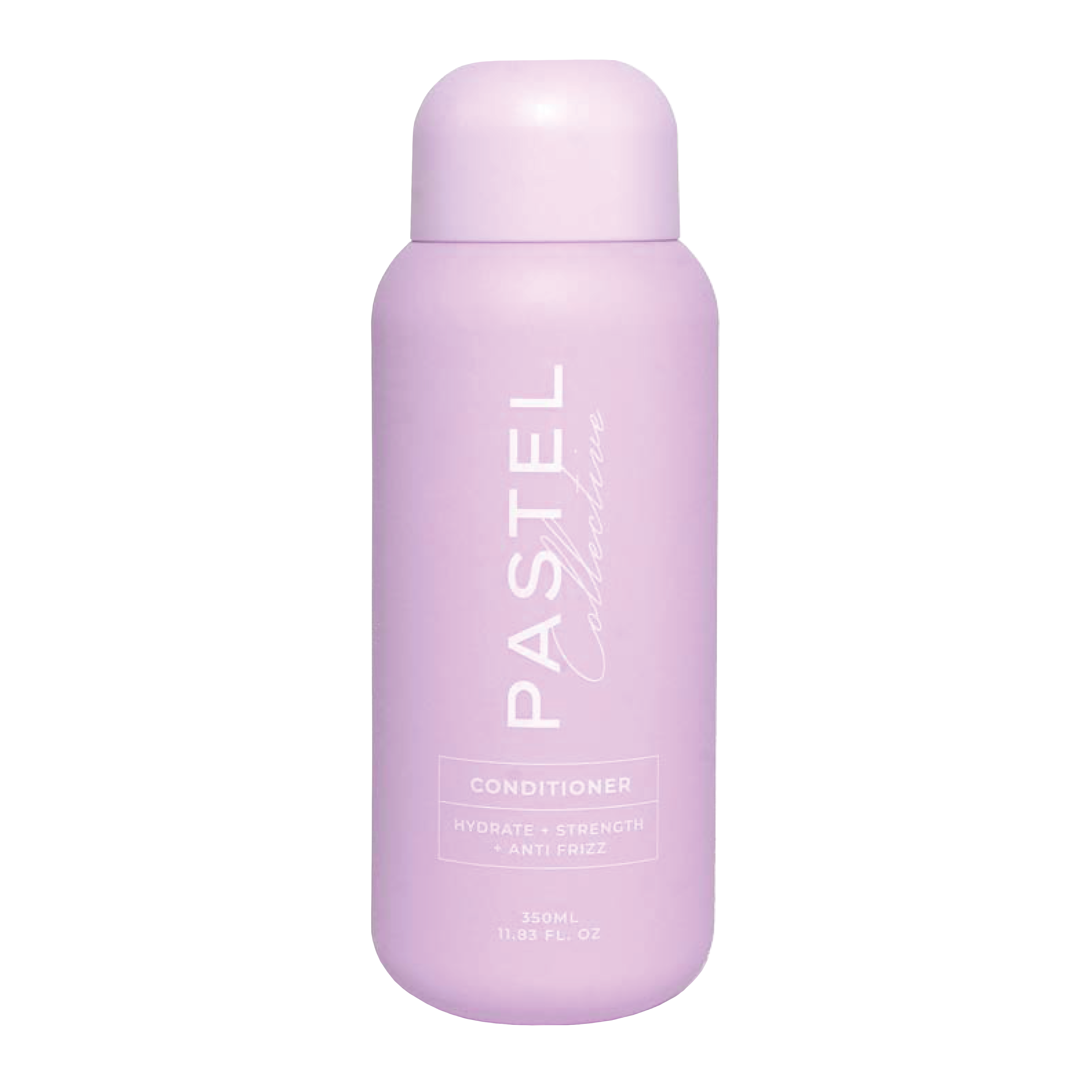 Pastel Collective Hydrate + Strength + Anti-Frizz Conditioner 350ml - Deep Moisturizing Hair Treatment for Dry, Damaged Hair - Perfect for Daily Use at Home or Salon
