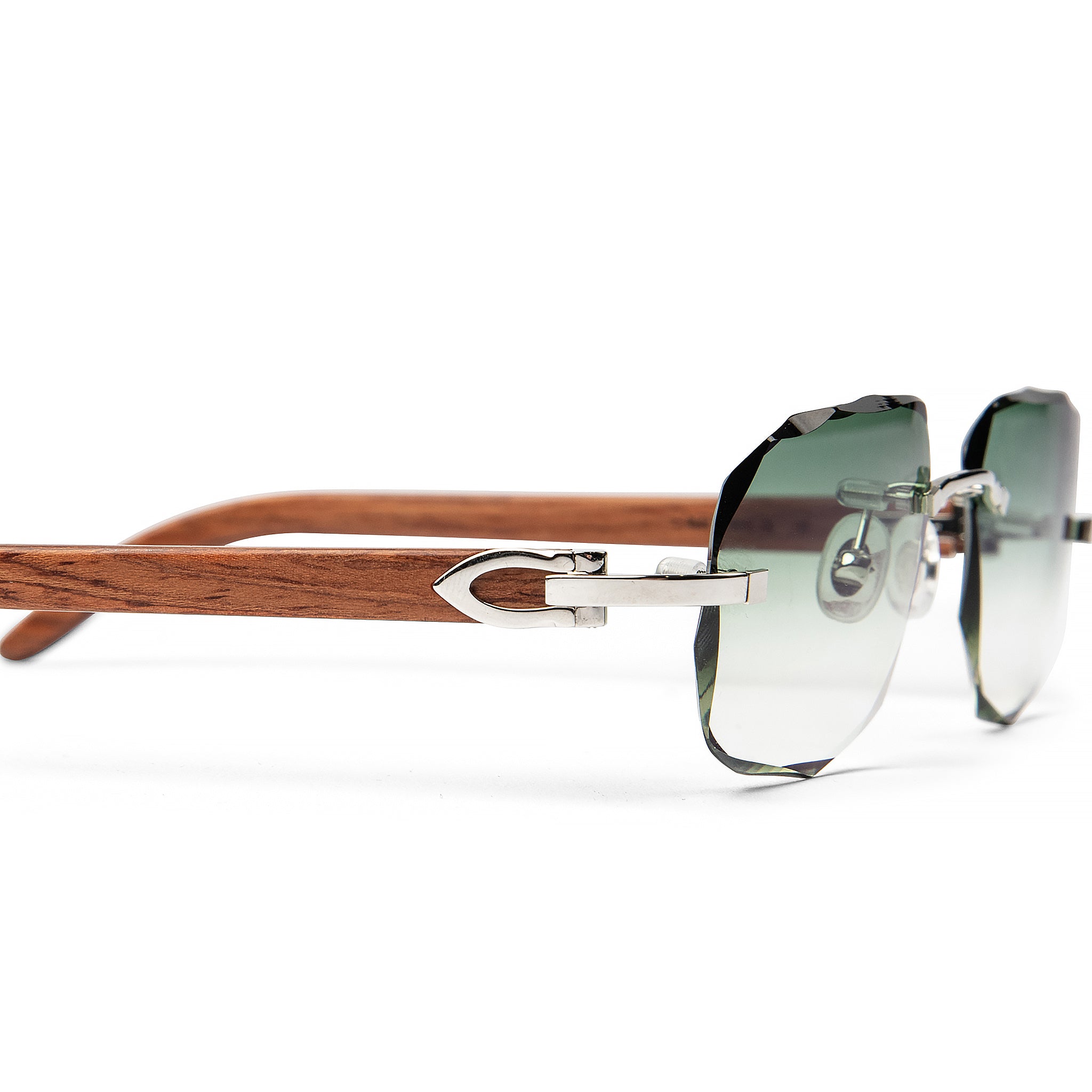 Cartier CT0052O 009 C Decor Rimless Sunglasses - Luxury Designer Eyewear for Men & Women | Perfect for Fashion, Travel & Outdoor Activities