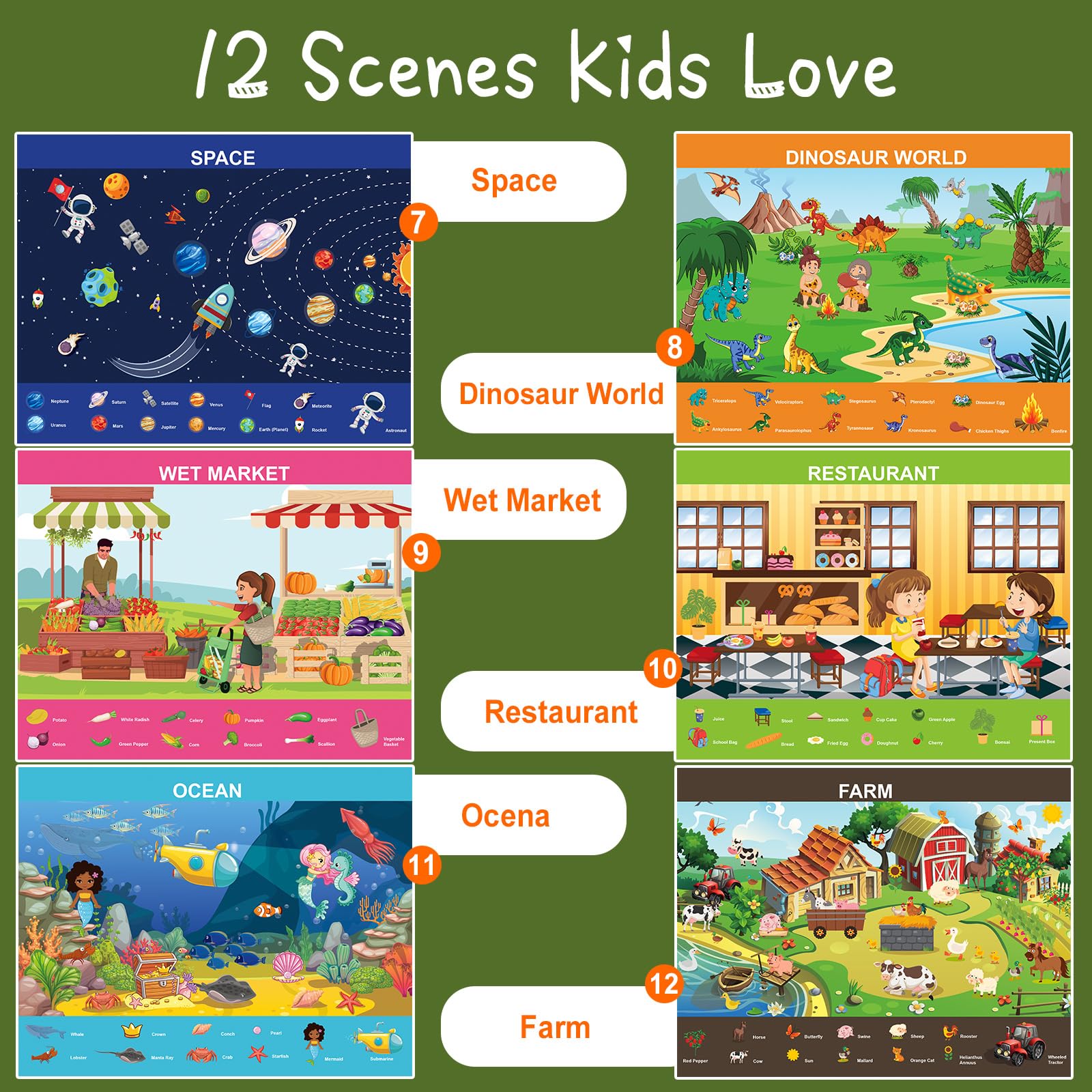 Best Learning & Educational Toys for Kids - STEM, Math & Reading Games - Perfect for Classroom, Homeschool & Playtime