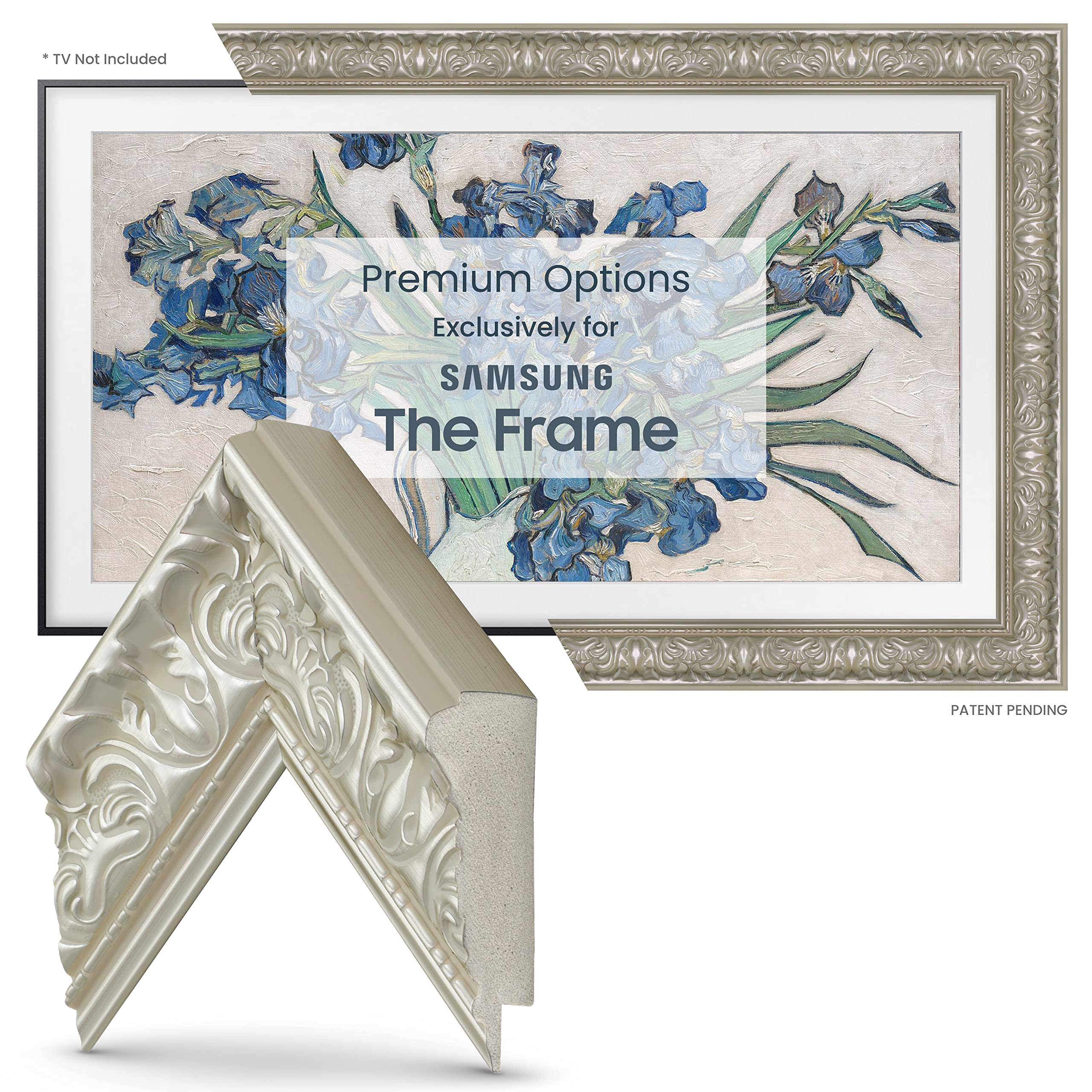 Tuscan Pearl TV Frame - Decorative 3