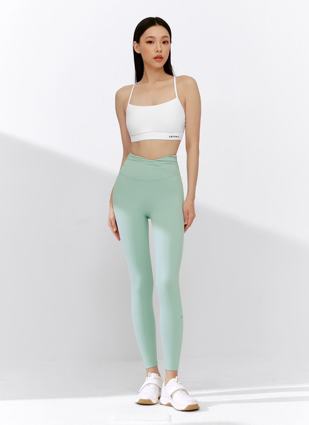1+1 Black Label Power Rise Shirring Leggings - High Waisted Tummy Control Workout Yoga Pants for Women - Perfect for Gym, Running & Everyday Wear