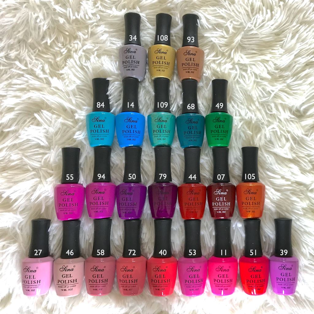 Best Gel Polish Collections for Nails - Long Lasting & Shiny Nail Polish Kit for Manicures & Pedicures | Perfect for Home Salon, Professional Use & Gift Giving