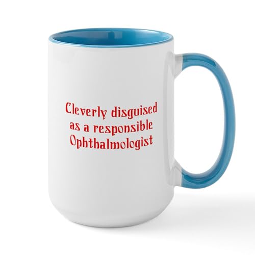 White/Blue Inside - Ophthalmologist Mugs