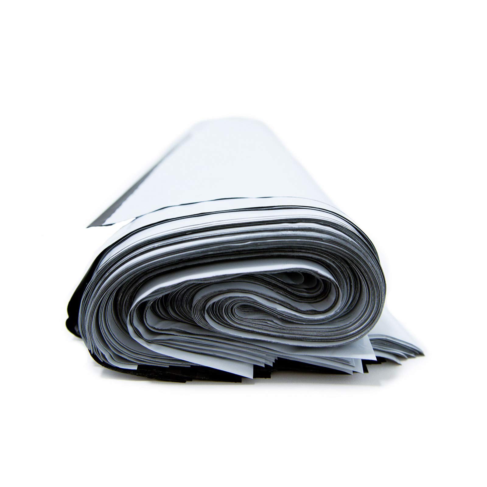 100 PCS 7.5 X 10.5 Inch White Poly Mailer Envelopes - 2.5 Mil Self Adhesive Waterproof Tear-Proof Shipping Bags for Ecommerce, Online Stores, Amazon FBA and USPS Mailing (#2)