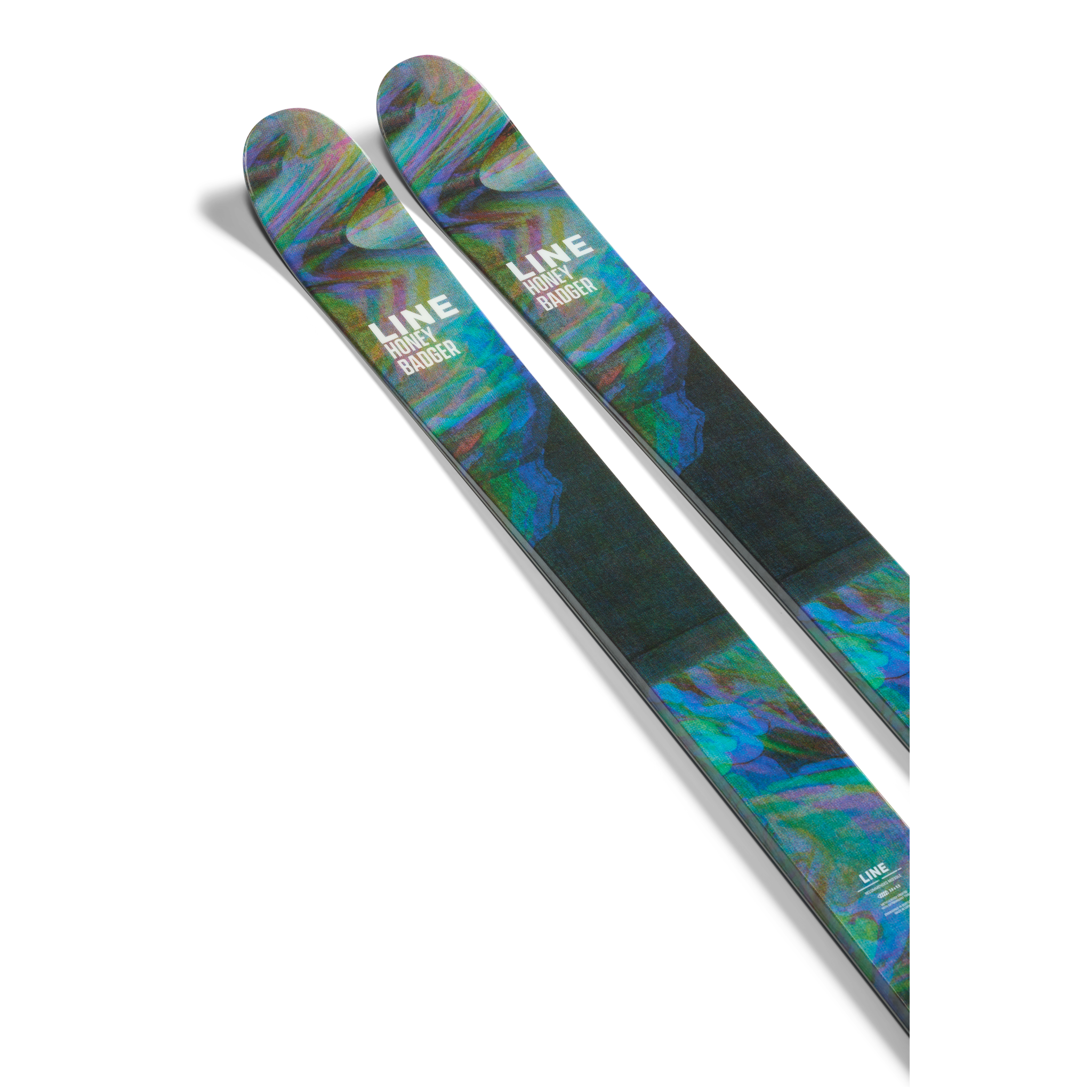 2024 Honey Badger Skis - Premium All-Mountain Skis for Men & Women - Perfect for Powder, Groomers & Backcountry - Ideal for Ski Resorts & Off-Piste Adventures