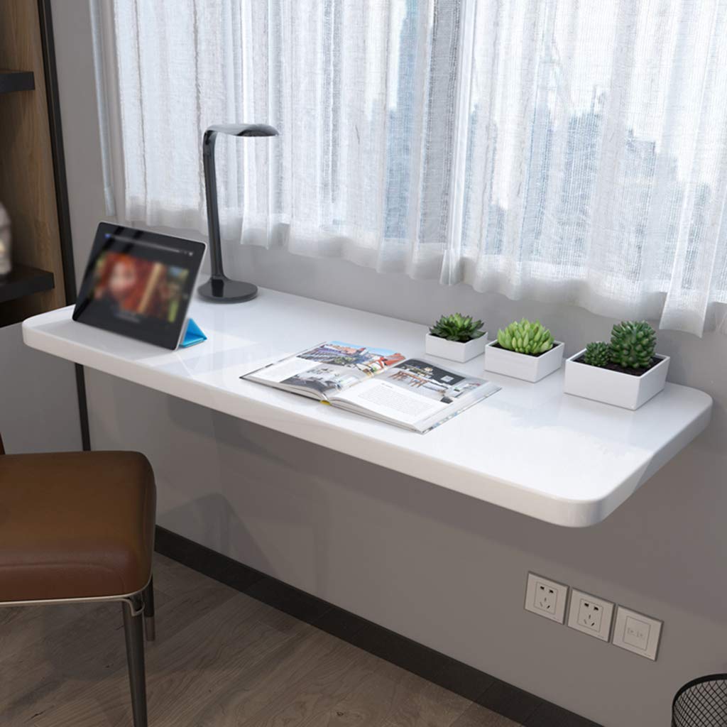 Foldable Wall Mounted Dining Table - Space Saving Folding Desk for Home Office, Laundry Room & Kids Study | Multi-Functional Floating Workbench for Small Spaces | Perfect for Apartments, Dorms & Tiny Homes