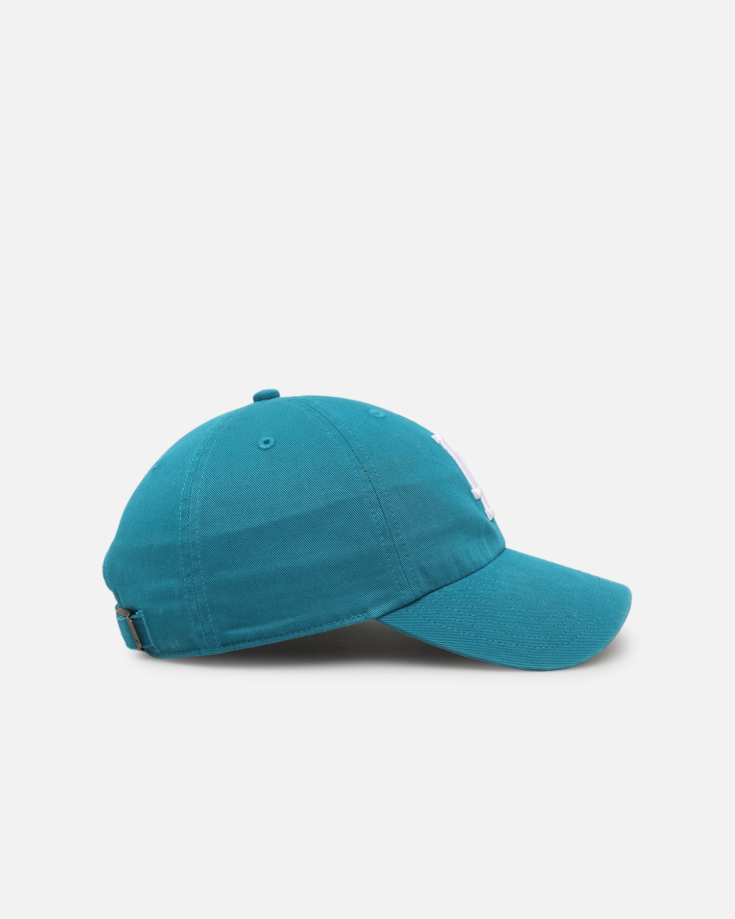 47 Brand Los Angeles Dodgers 'Ballpark' 47 Clean Up Adjustable Strapback Hat - Dark Teal Baseball Cap for Men & Women - Perfect for Games, Casual Wear & Sports Fan Gifts