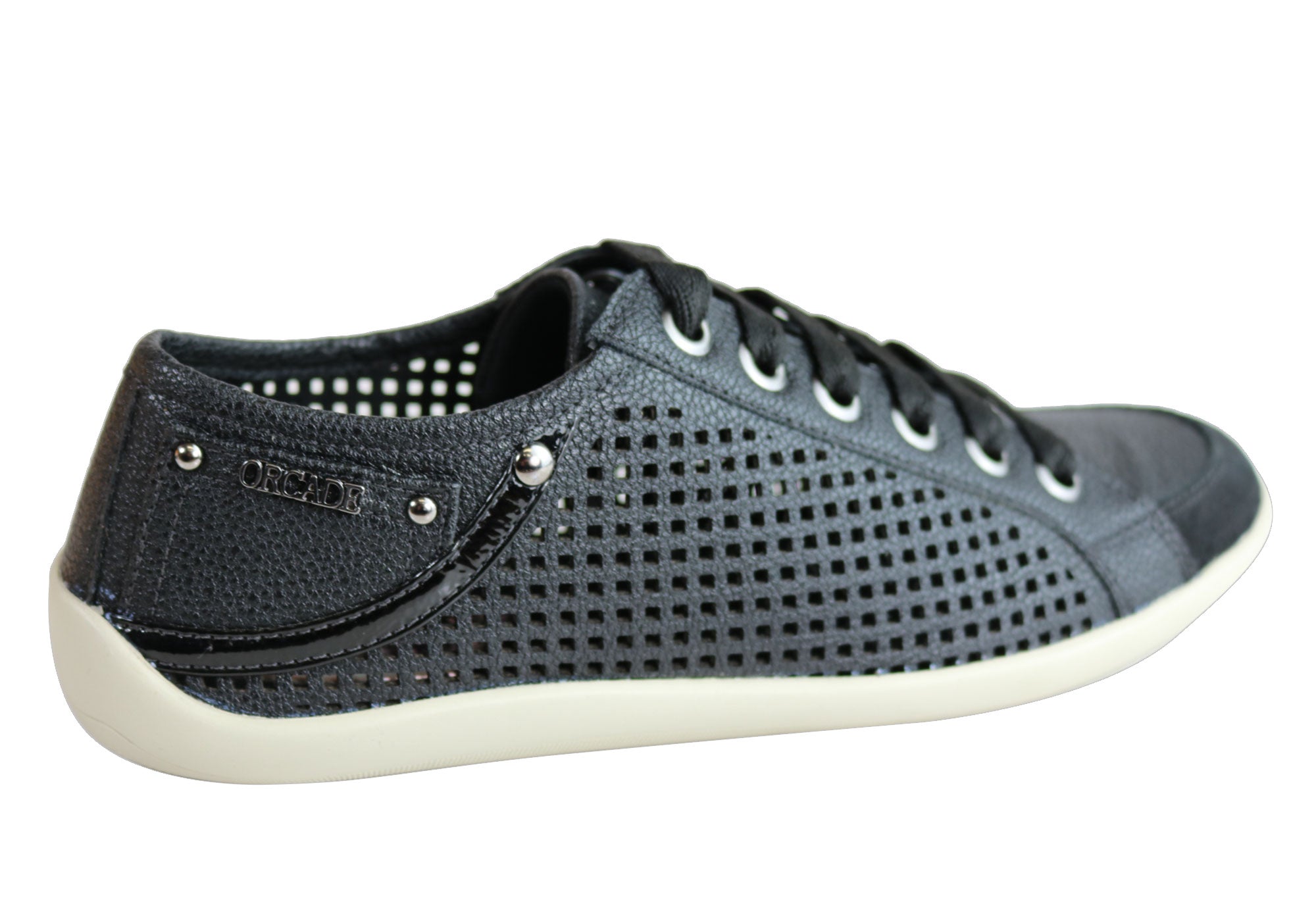 Orcade Jemma Women's Comfortable Lace-Up Casual Shoes - Breathable Walking Shoes Made in Brazil - Perfect for Work, Travel & Everyday Wear