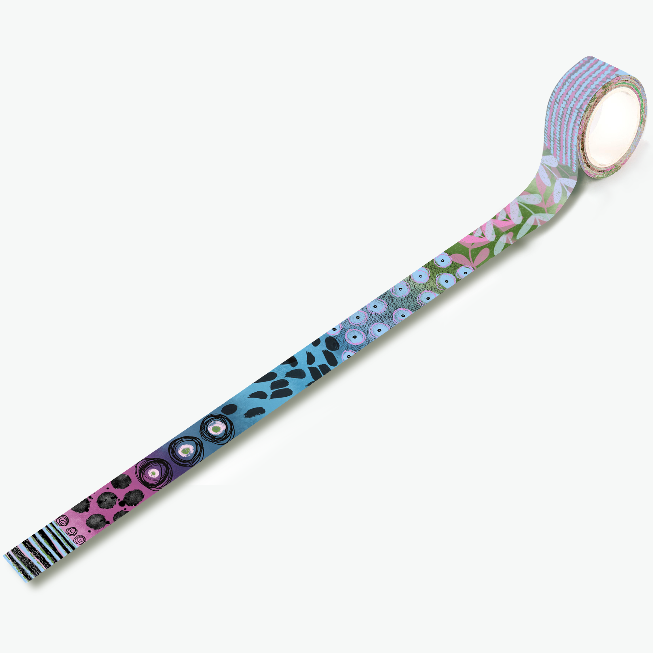 AALL and Create Washi Tape - 90 Jellied Feels Decorative Stickers for Scrapbooking, Journaling, and DIY Crafts | Perfect for Bullet Journals, Gift Wrapping, and Home Decor