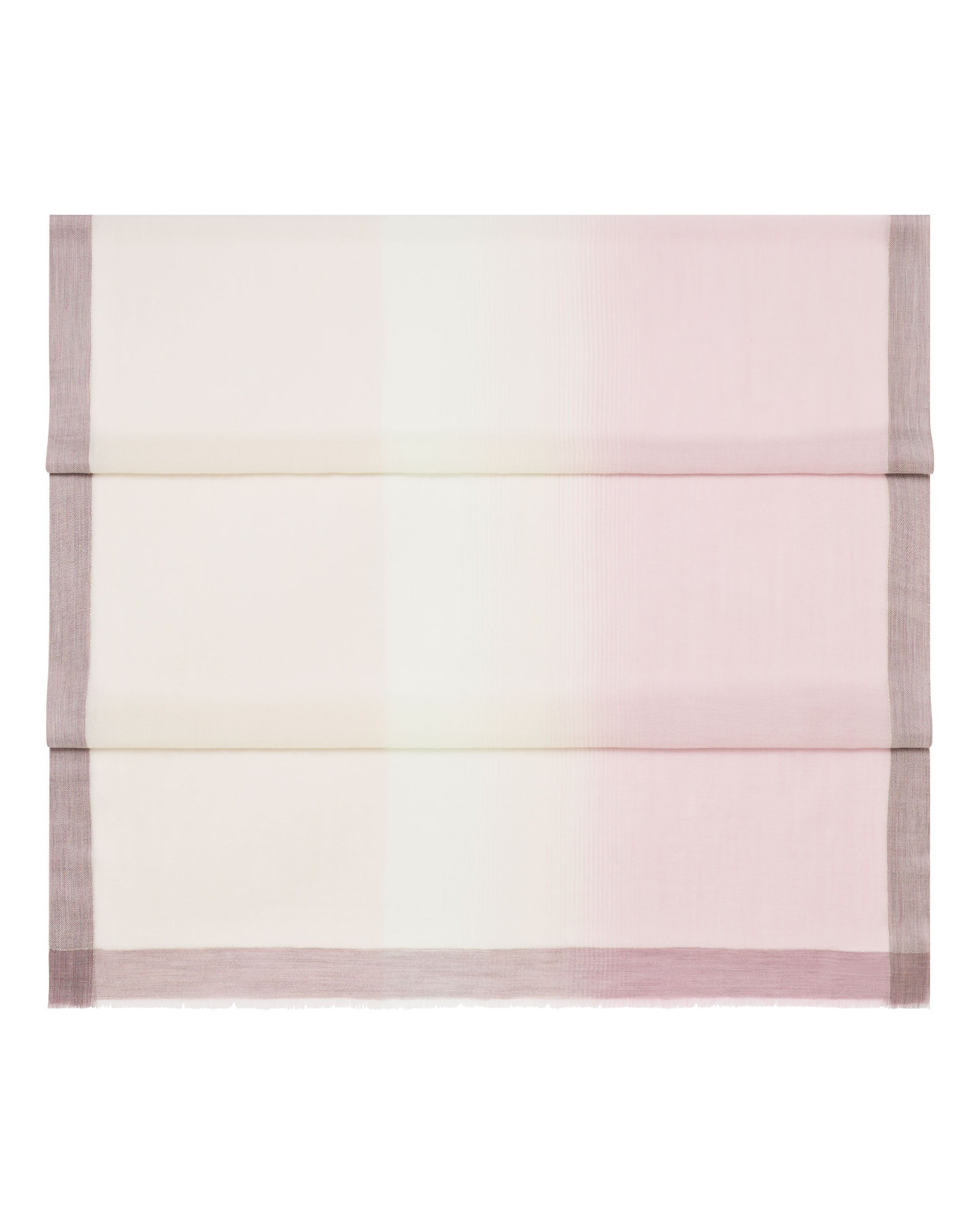 Luxury Women's Pink & Ivory White Cashmere Pashmina Shawl - Soft Warm Wrap Scarf for Winter, Parties & Gift Giving