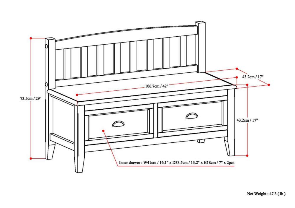 SIMPLIHOME Burlington 42