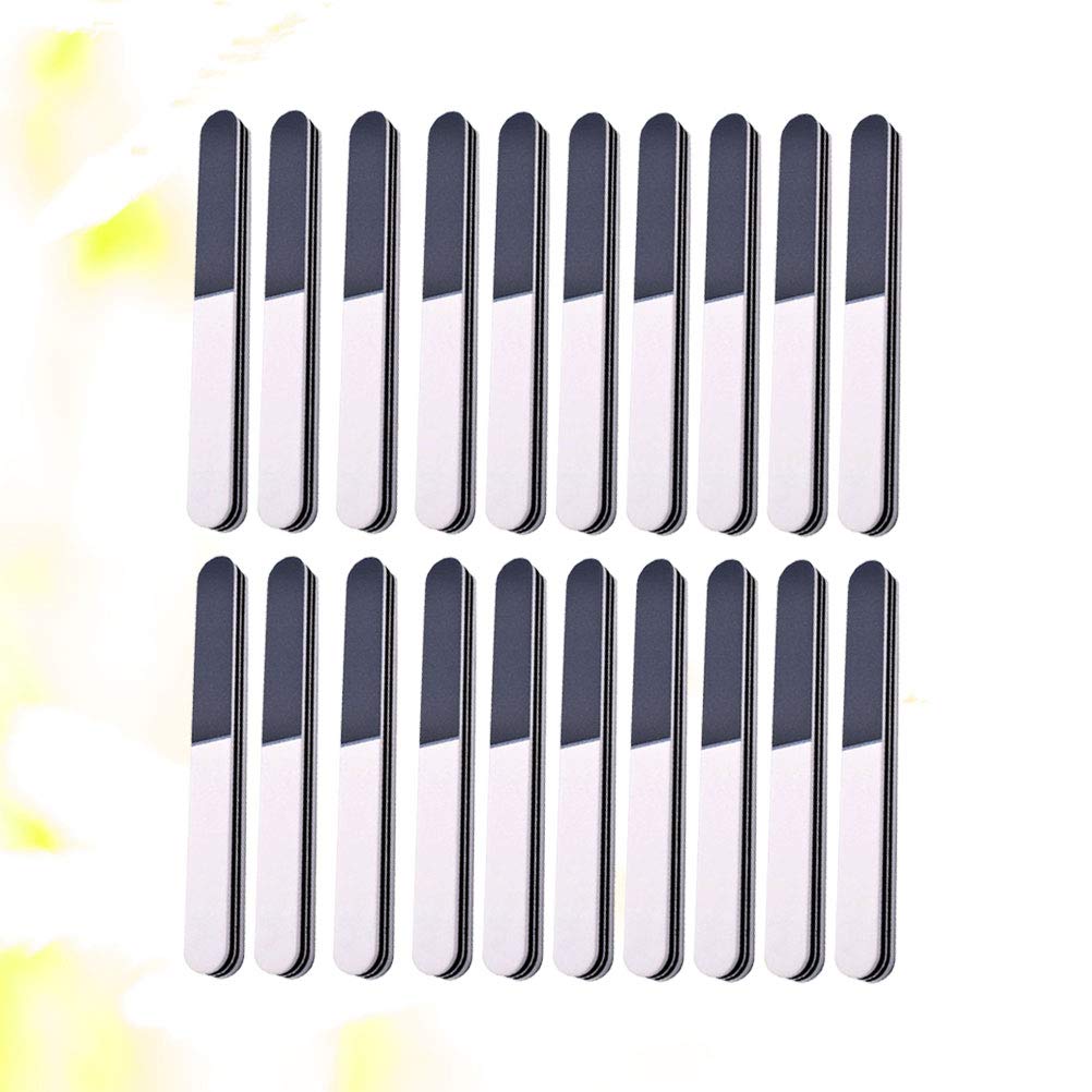 20PCS Nail Buffer & File Set - Professional Sponge Nail File Boards for Smoothing, Shaping & Polishing - Perfect for Manicure, Pedicure & At-Home Nail Care