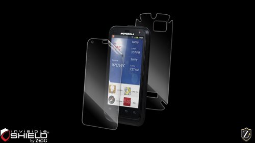 ZAGG InvisibleSHIELD for Motorola Defy XT - Full Body Protection for Outdoor Adventures