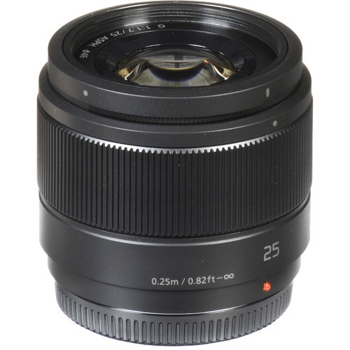 Panasonic Lumix G 25mm f/1.7 ASPH Lens - Fast Prime Lens for Micro Four Thirds Cameras | Perfect for Portrait, Low Light & Street Photography
