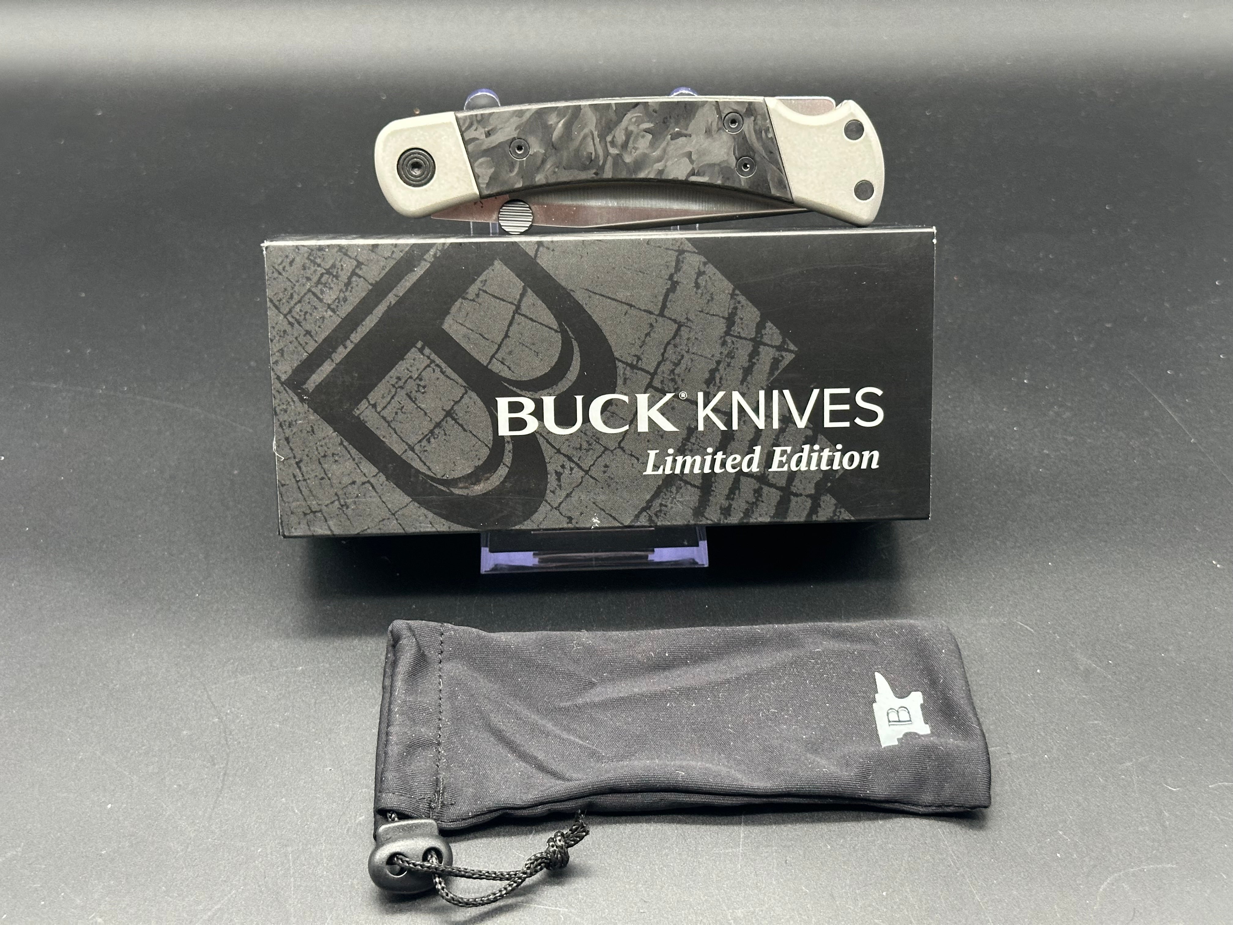 Buck Knives 0110CFSLE1 B 110 Folding Hunter Knife - 2021 Legacy Collection - S45VN Steel Blade - EDC Pocket Knife for Hunting, Camping & Outdoor Adventures
