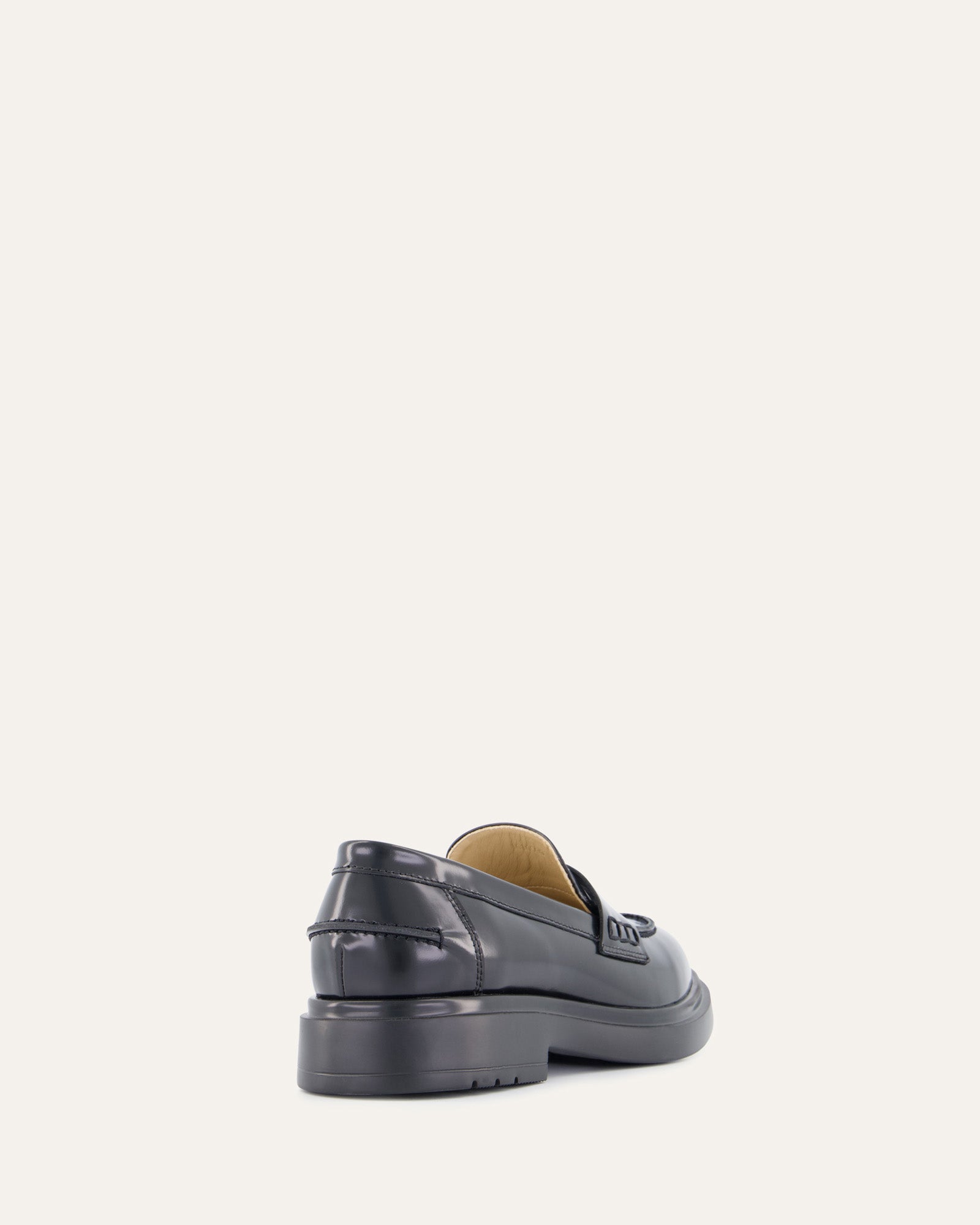 Premium Black Leather JARVIS Loafers for Men - Comfortable & Stylish Slip-On Shoes for Business, Casual & Office Wear