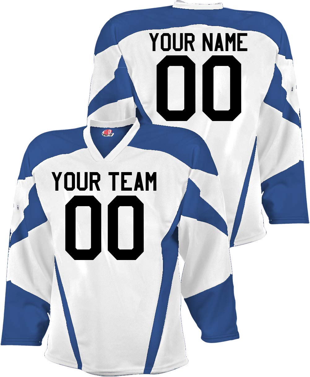Custom Hockey Jersey with Names & Numbers - Personalized Team Uniform for Ice Hockey, Street Hockey & Fan Gear - Perfect for Games, Tournaments & Gifts