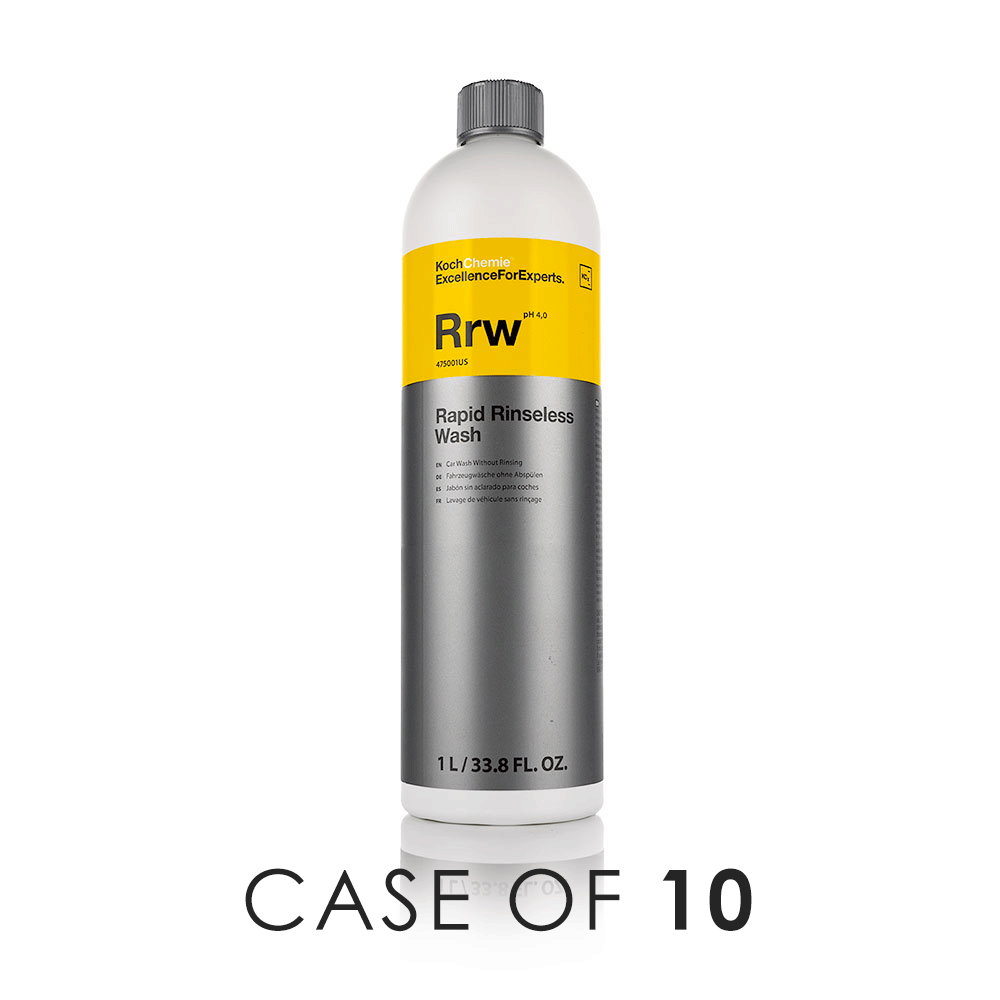 Rapid Rinseless Car Wash & Wax - Waterless Auto Detailing Solution for Quick Cleaning at Home, Office or Travel - Safe for All Vehicle Surfaces